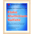 Flockungsmittel-Aluminium-Sulfat-Flocken CAS 10043-01-3